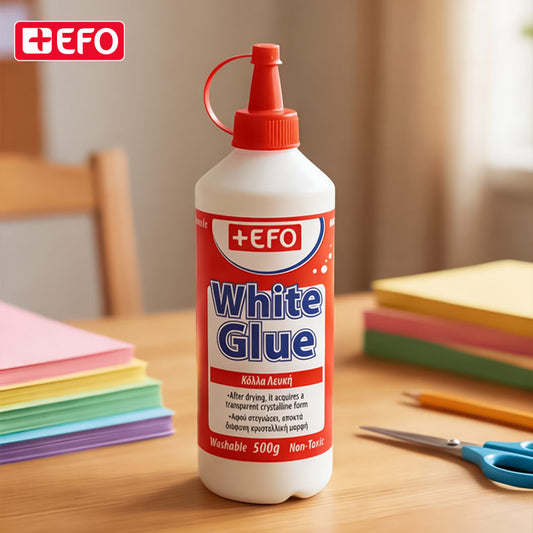 Κόλλα +EFO Λευκή 500gr
