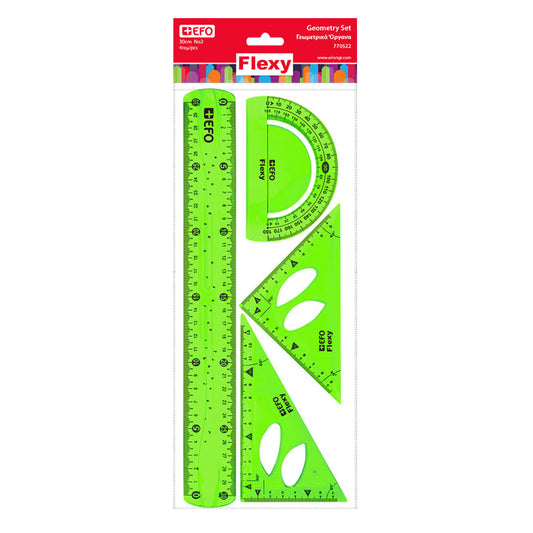 Χάρακες Σετ Flexy 4τεμ 30cm