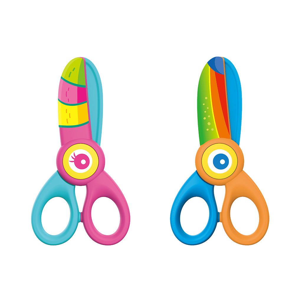Ψαλίδι πλαστικό KeyRoad kiddy-cut Παιδικό Ασφαλείας