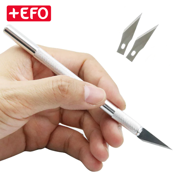 Κοπίδι ακριβείας μεταλλικό +Efo 18mm +2 λεπίδες