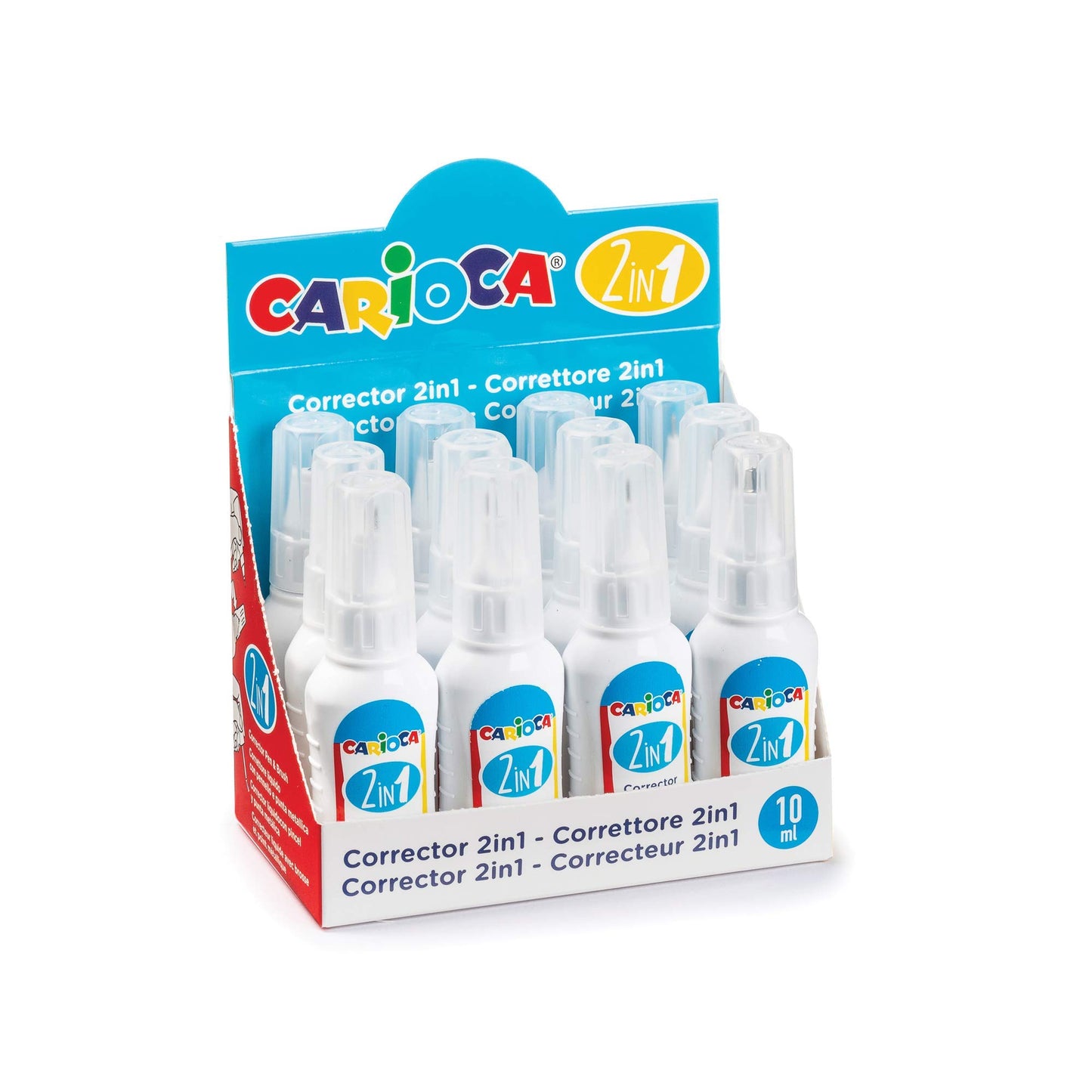 Διορθωτικό Υγρό Carioca 2in1 Pen & Brush 10ml