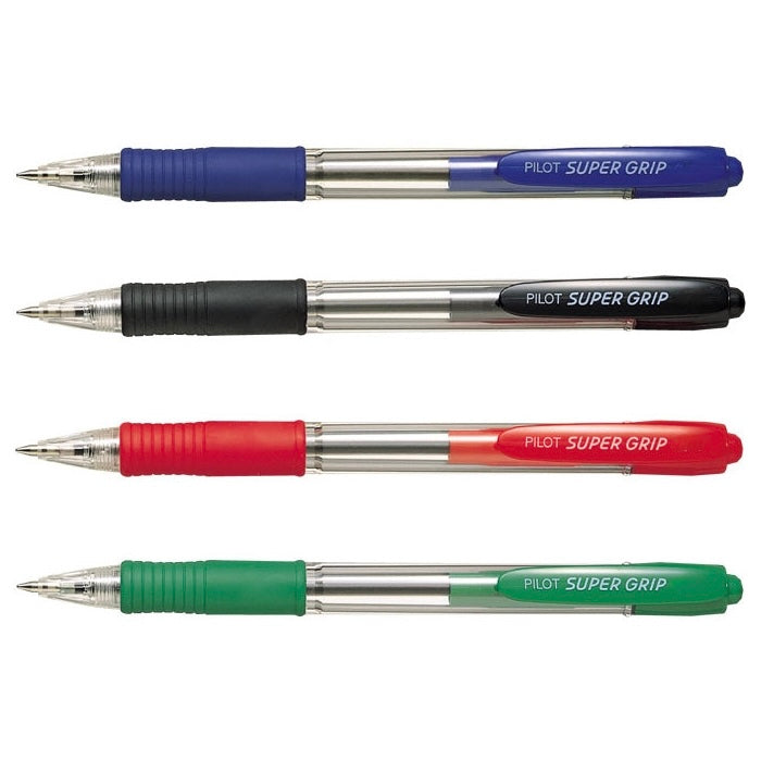 Στυλό Διαρκείας Pilot Super Grip Medium 1.0mm