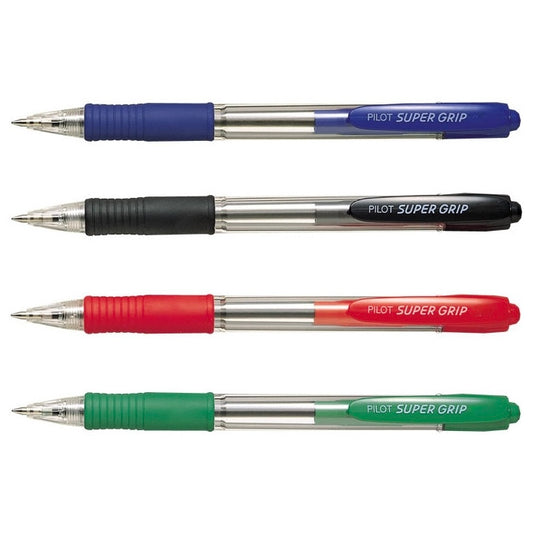 Στυλό Διαρκείας Pilot Super Grip Medium 1.0mm