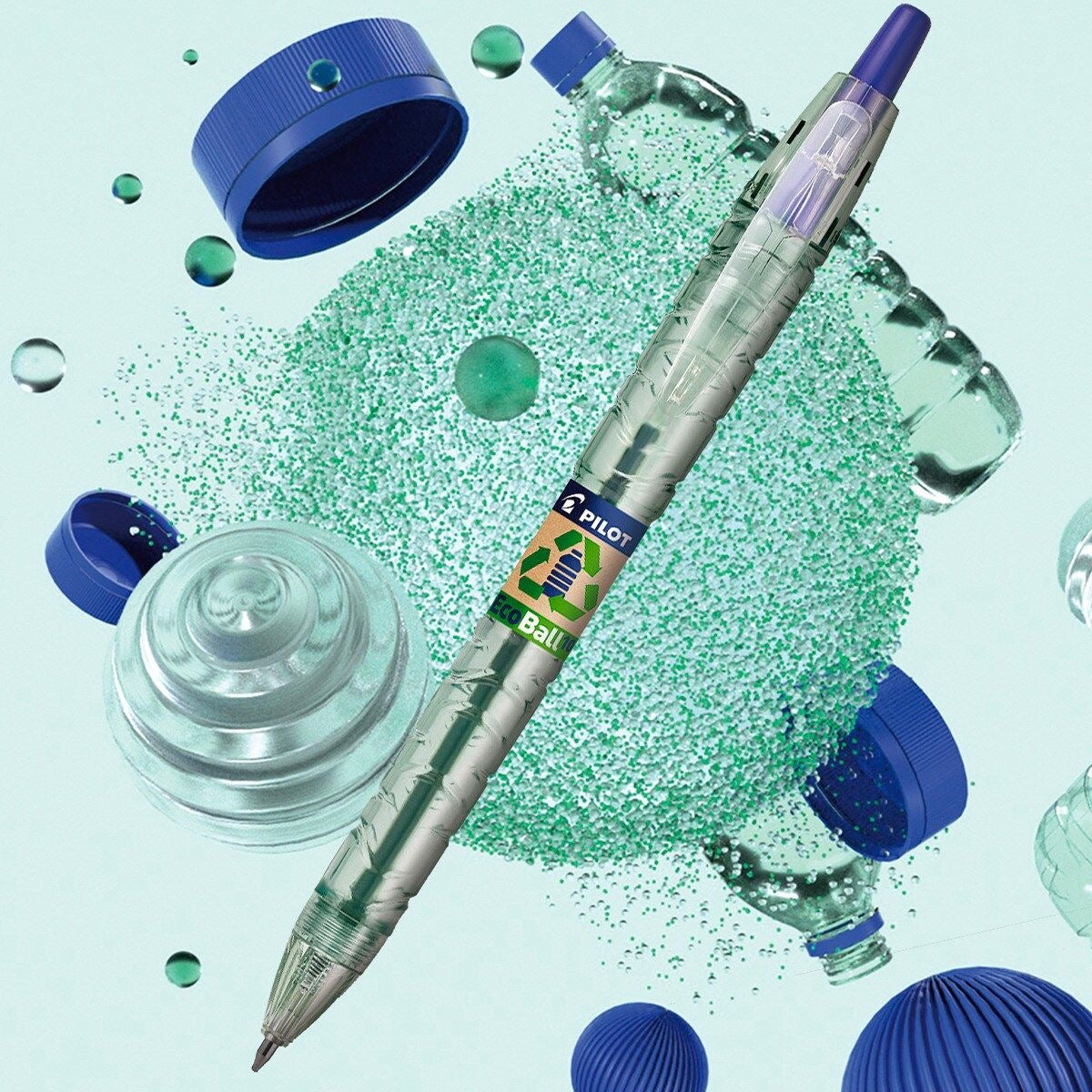 Στυλό PILOT  ECOBALL 1.0 mm ΜΠΛΕ
