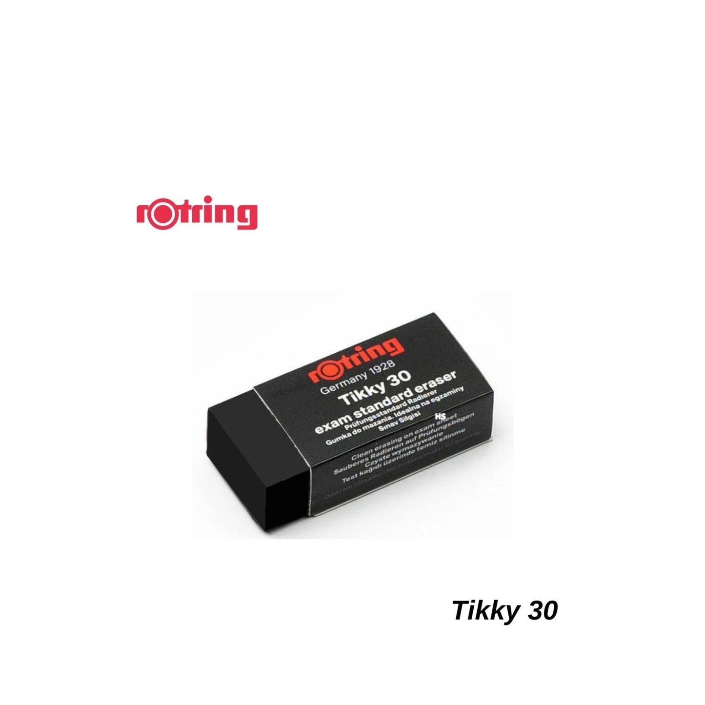 Γόμα Rotring Tikky 30 Exam μαύρη