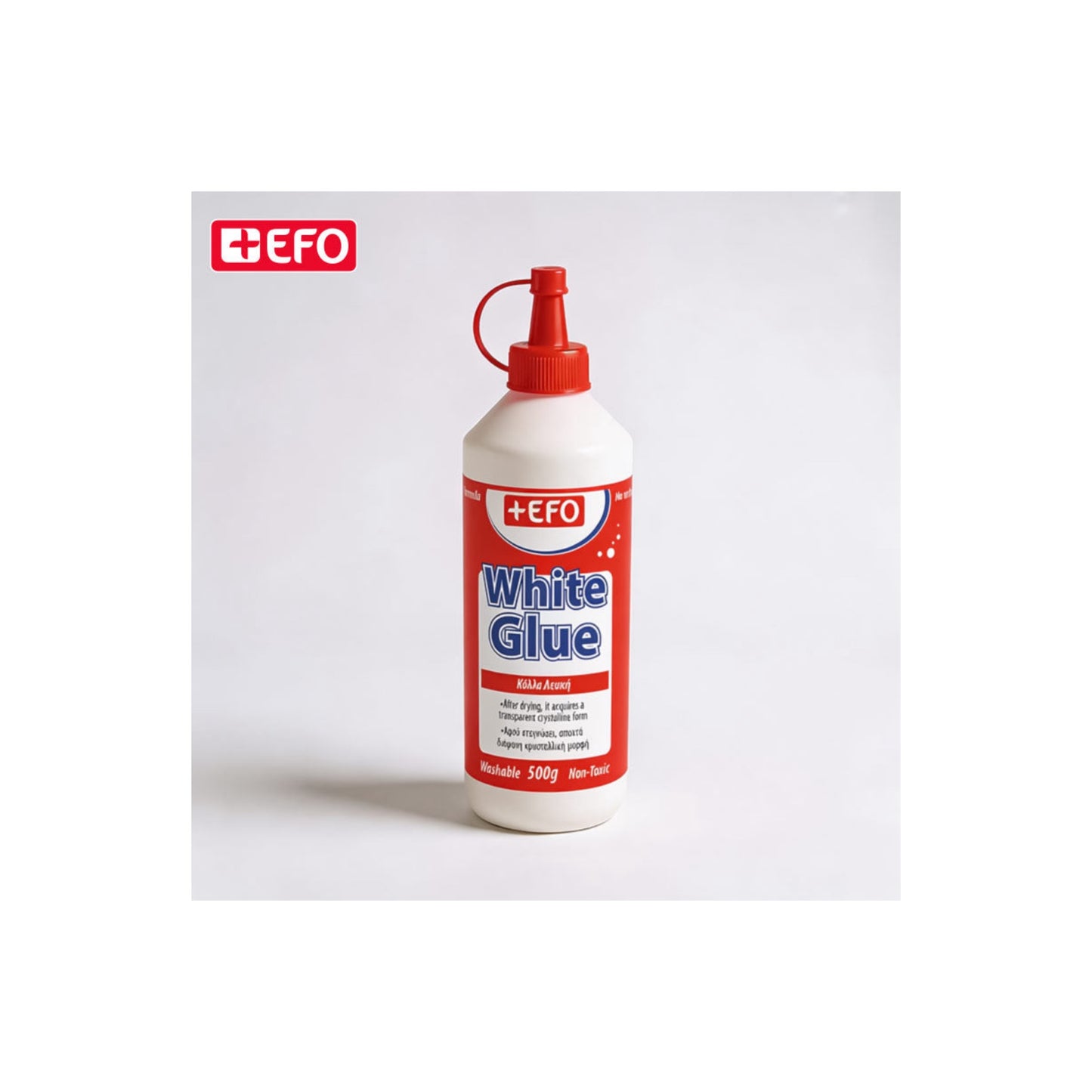 Κόλλα +EFO Λευκή 500gr