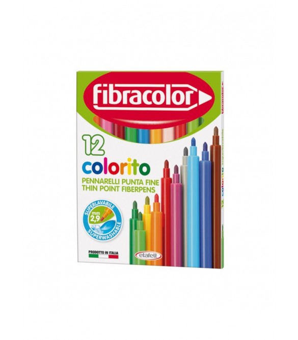 Μαρκαδόροι fibracolor colorito SUPERWASHABLE