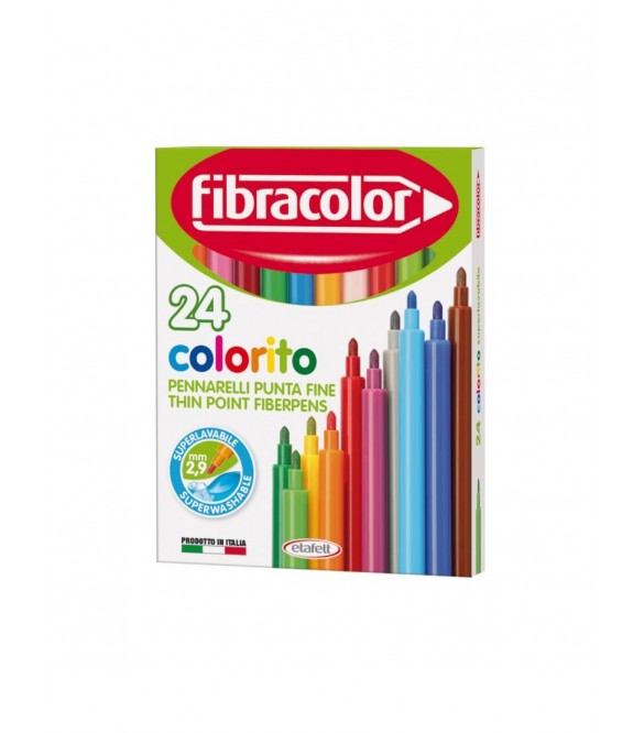 Μαρκαδόροι fibracolor colorito SUPERWASHABLE