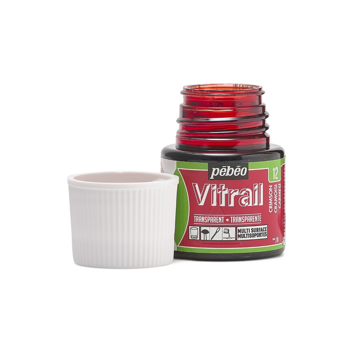 Χρώματα Vitrail pēbēo για γυαλί
