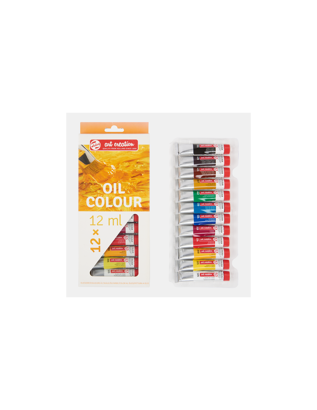 Talens Art Creation Oil Colour Set 12 Χρώματα x 12ml