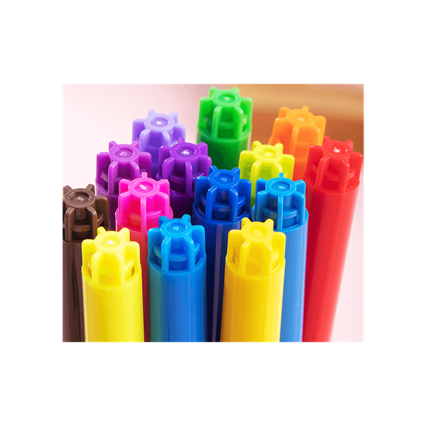 Μαρκαδόροι 12 Χρώματα COLORUN DELI