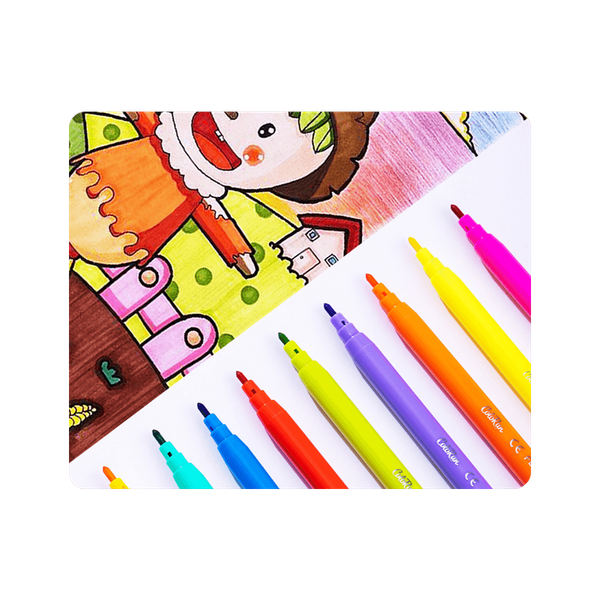 Μαρκαδόροι 12 Χρώματα COLORUN DELI
