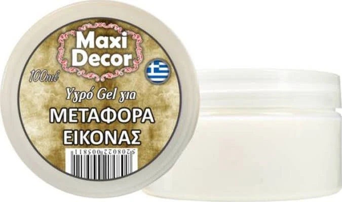 Μεταφορά Εικόνας Υγρό Gel 100ml Maxi Decor